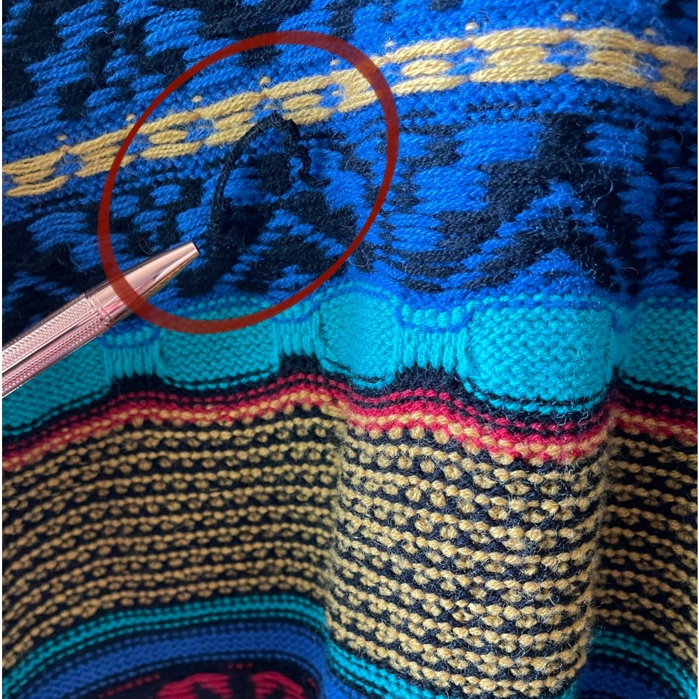 Elevenparis: Mens multi color Knit Sweater (S). - Picture 6 of 12